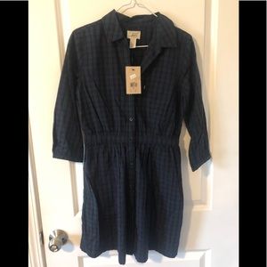 Ladies Christmas plaid dress